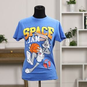 Vintage Space Jam Bugs Bunny T-Shirt – Classic 90’s retro throwback Size Small